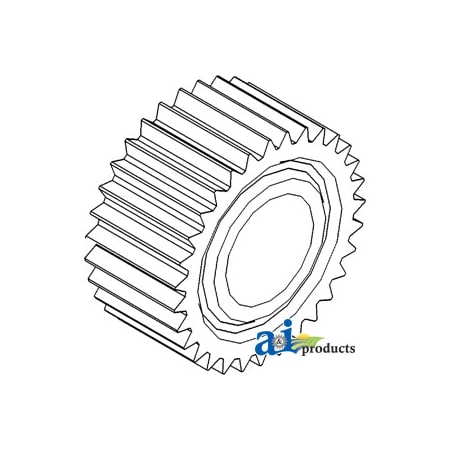 A & I Products Pinion Gear, Used w/ A-R59698 Shaft 6.4" x6.5" x4.6" A-R59696
